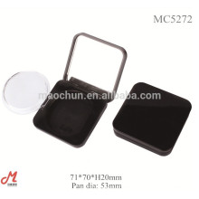 MC5273 Square 53mm Kunststoffverpackung Kosmetik Kompaktes Gehäuse mit Spiegel